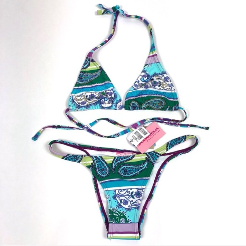 NEW Cia. Maritima Brazilian Cheeky Bikini set